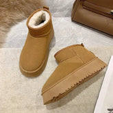 New Classic Thickened Fluff Women's Snow Boots