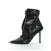 Manilla Zipper Heels