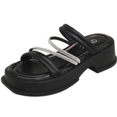 Santorini Platform Slippers