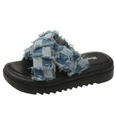 Sonya Denim Slippers