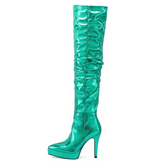 Superstar Glossy High Boots
