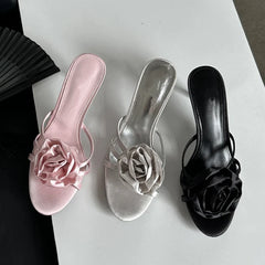 Mules Slides Shoes Low Heel Pumps