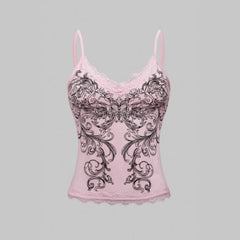 V Neck Cami Tank Top