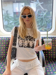 vintage Crop Tops