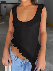 O-neck Sleeveless Tank Top