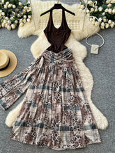 Leopard Artistic Print Dress