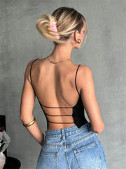 Sexy Backless Cami Top
