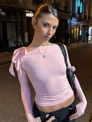 Lace-Up T-Shirts Vest