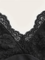 Lace V-neck Halter Top