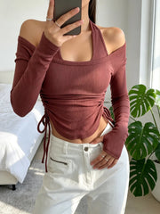 Women's 2 Piece Cropped Top