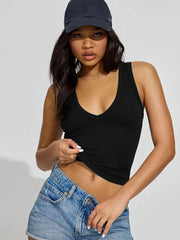 Slim Crop Tank Top