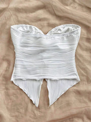 Twist Knot Front Crop Top