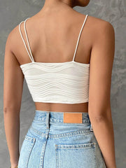 Women's Asymmetric Neck Cami Top