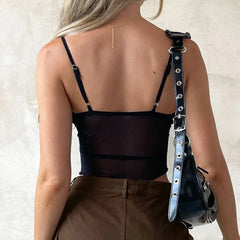 Camis Sexy Corset New Sleeveless Crop Top