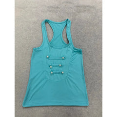 U Neck I-Shaped Back Tank Top