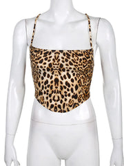 Leopard Pattern Tank Tops