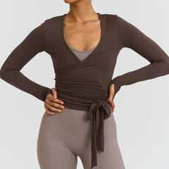 Sporty Yoga Crop Tops