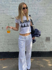 vintage Crop Tops