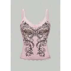 V Neck Cami Tank Top