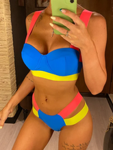 Splash Trio Color Sexy Swimsuit