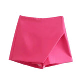 Sleek Zipper Skirt