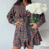 PlaidEuphoria Mini Skirt