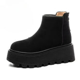 FrostStep Suede Ankle Boots