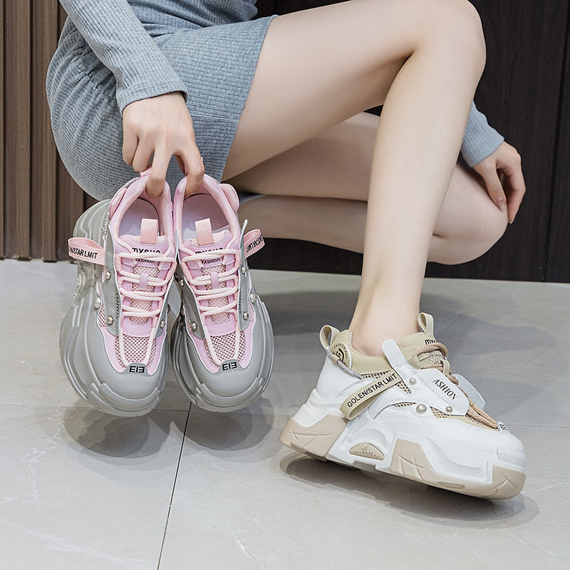 Elegance Enclave Platform Sneakers