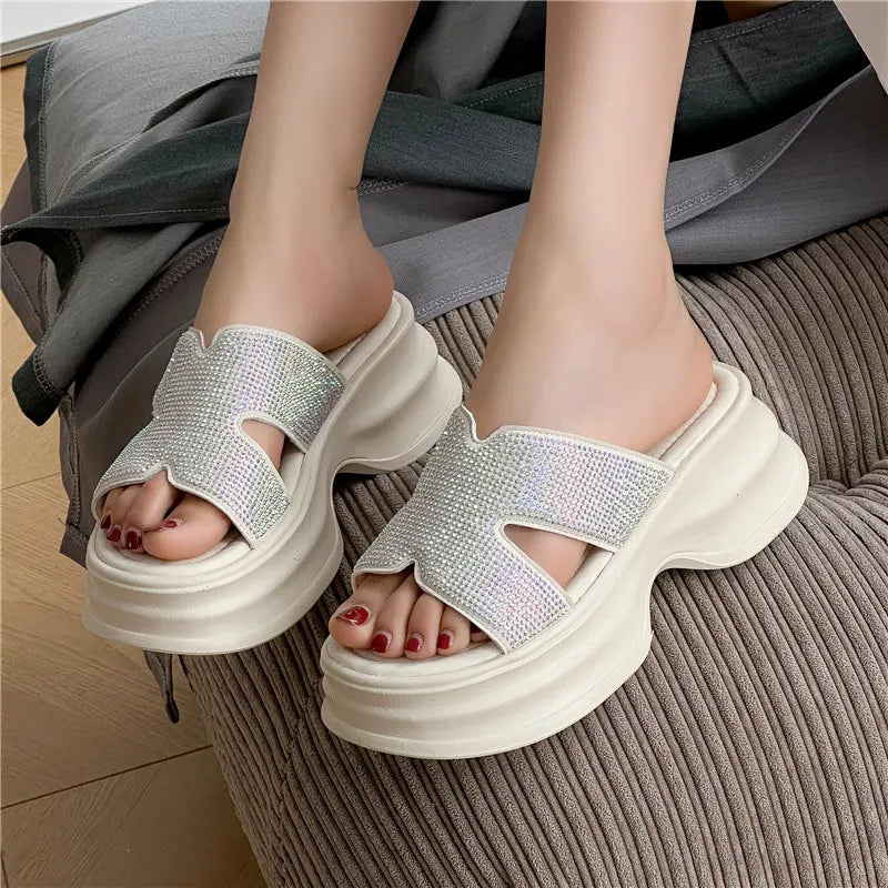 Xandra Glit Summer Slippers