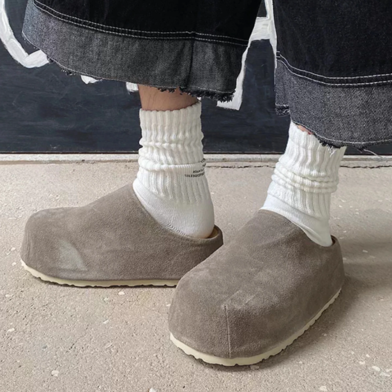 GentlemanRise Suede Slippers