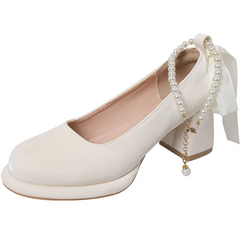 Olivia Ankle Strap Party Pumps