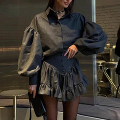 LotusLine Skirt Set