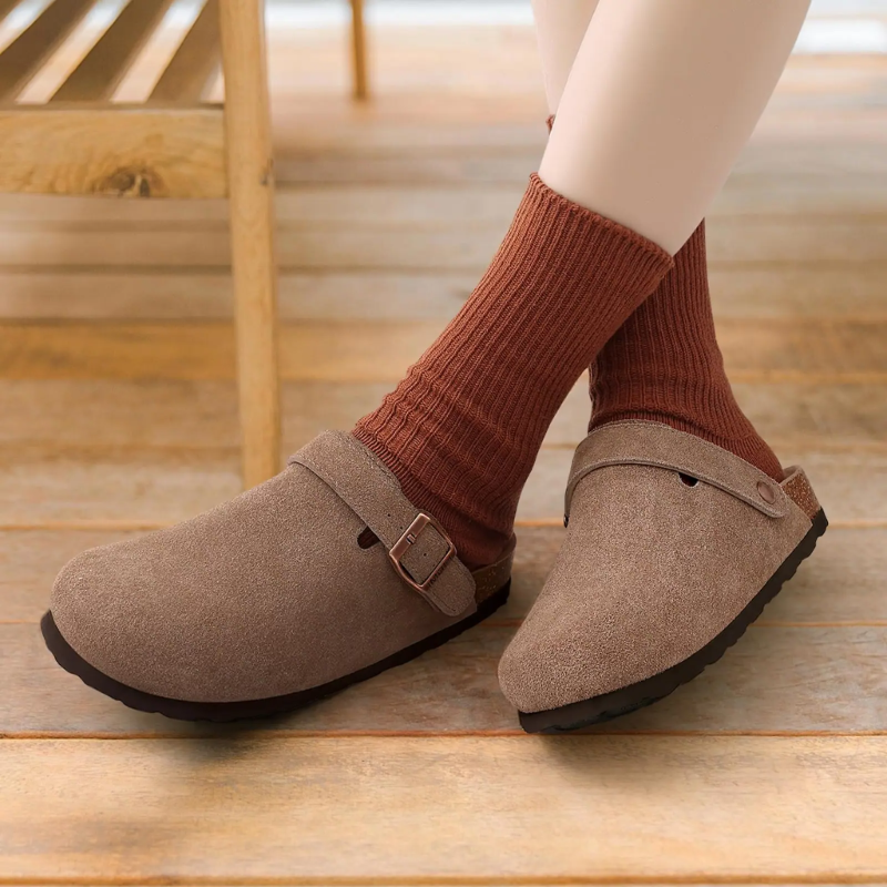 EcoCork Suede Slippers