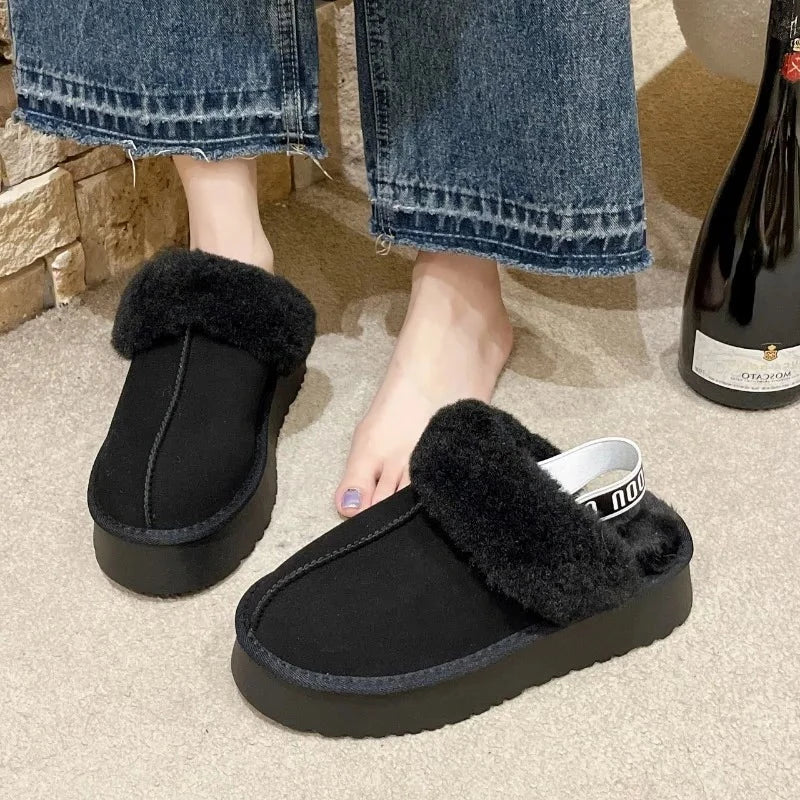 Corolla Fur Slippers