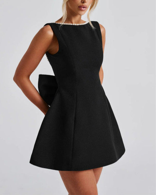 Enchantress Bow Mini Dress
