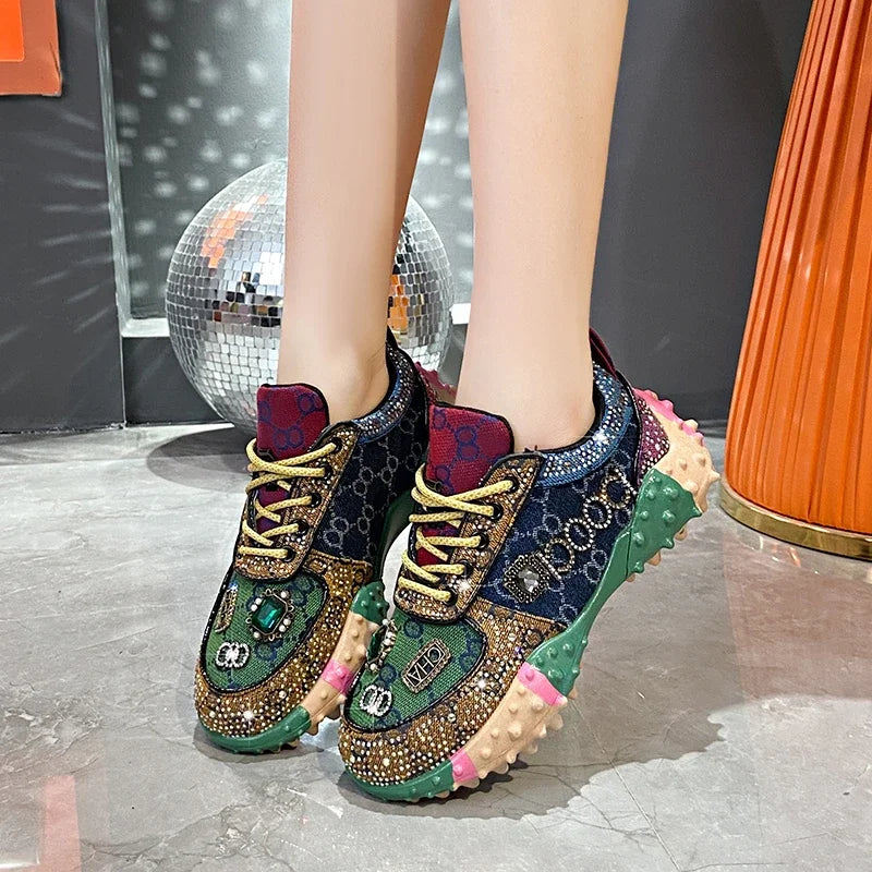Moody Bling Chunky Sneakers