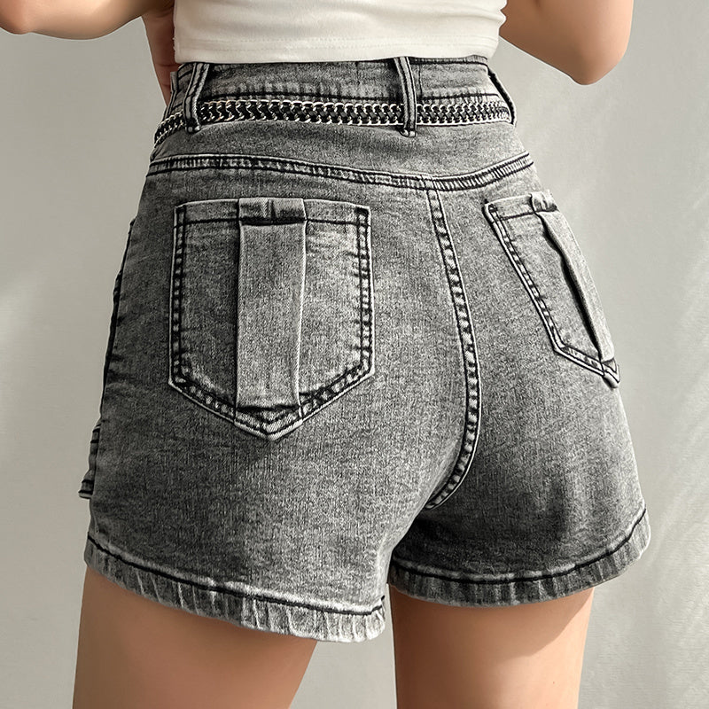 Cross-X Chained Skirt