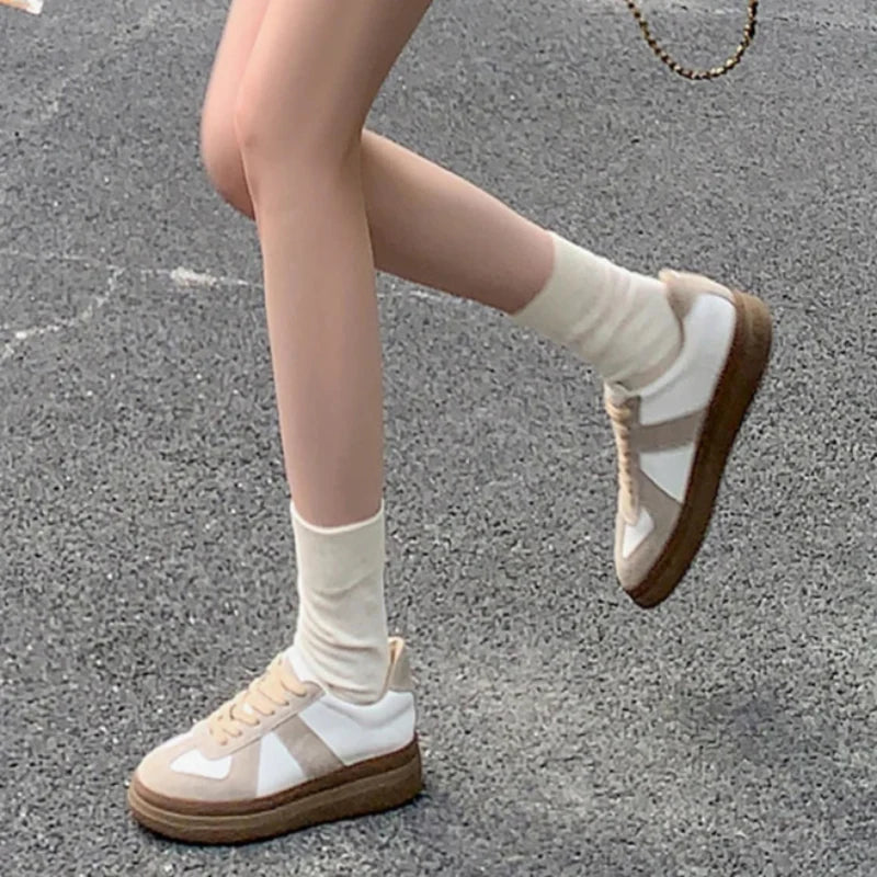 Apricot Twist Sneakers
