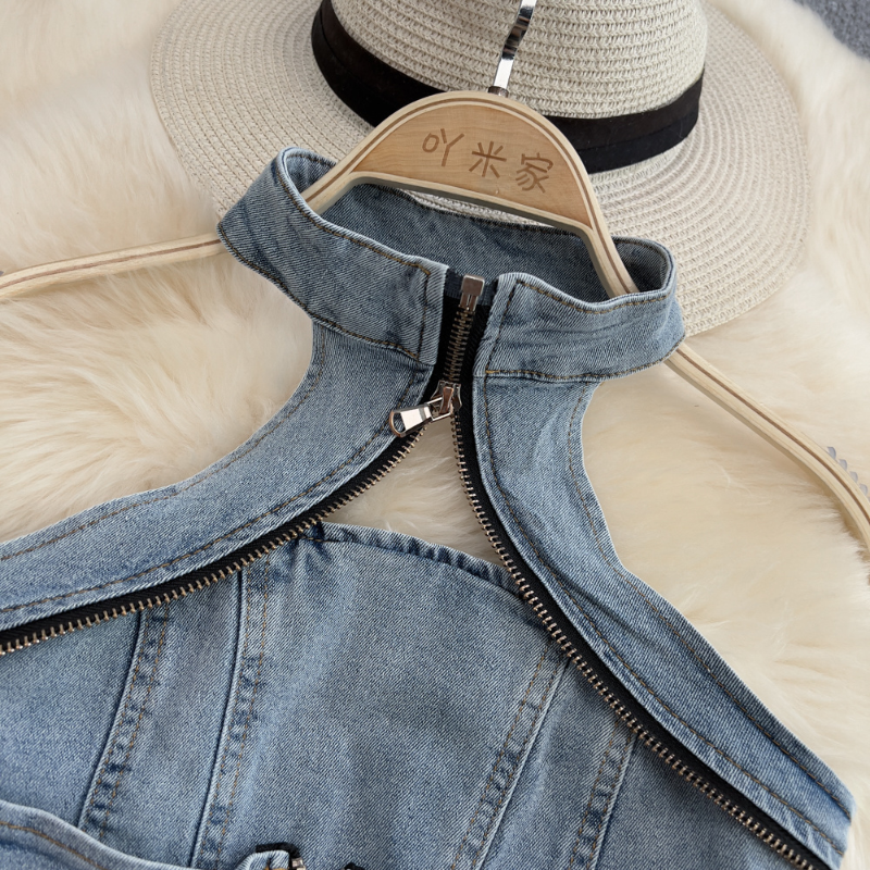 Kimmie Denim Sexy Set