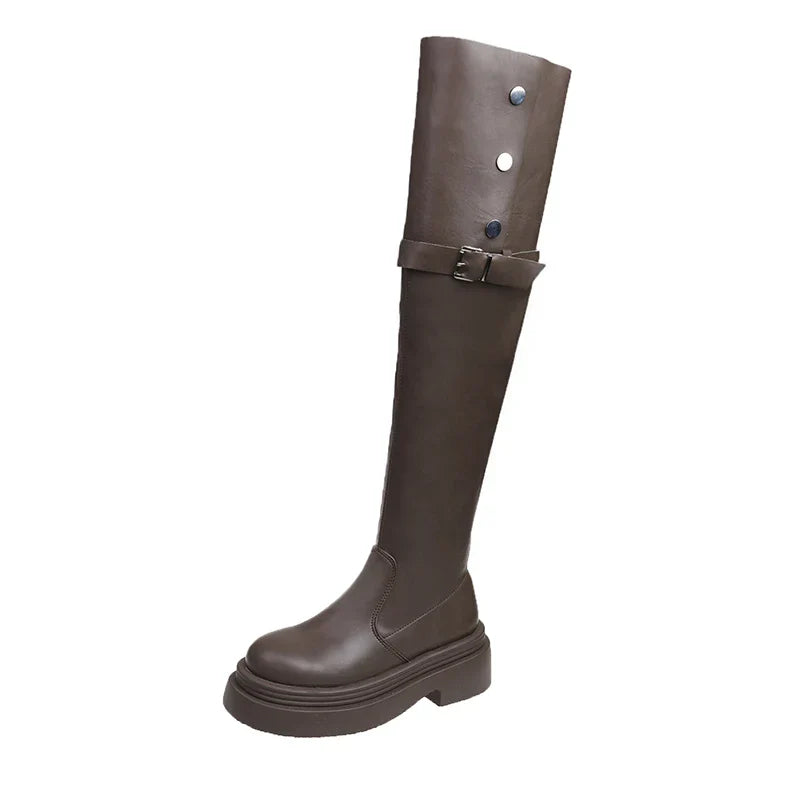 Elegant Stylish Chic Comfortable Modern Trendy Knee High Boots