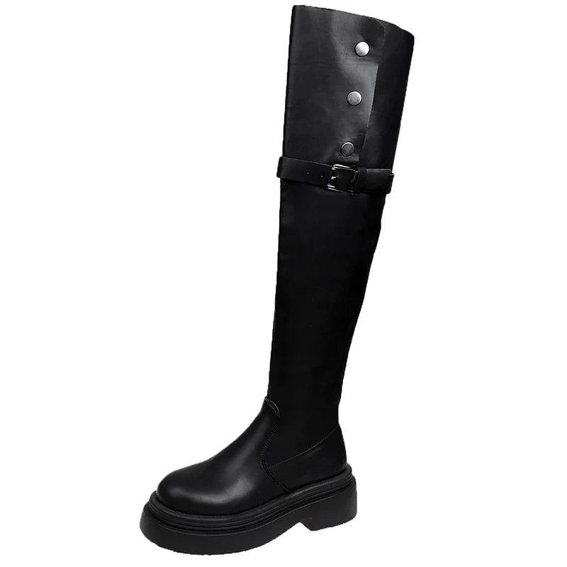 Elegant Stylish Chic Comfortable Modern Trendy Knee High Boots