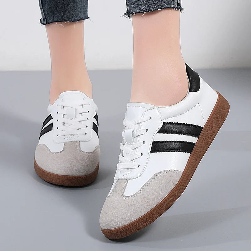 Spring Trend Casual Flats New Comfort Vulcanized Platform Skateboard