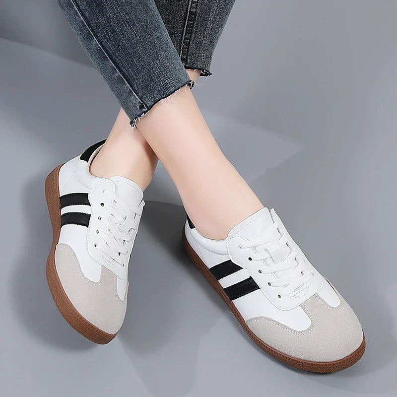 Spring Trend Casual Flats New Comfort Vulcanized Platform Skateboard