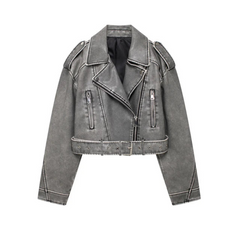 Onyx Street Faux Leather Jacket