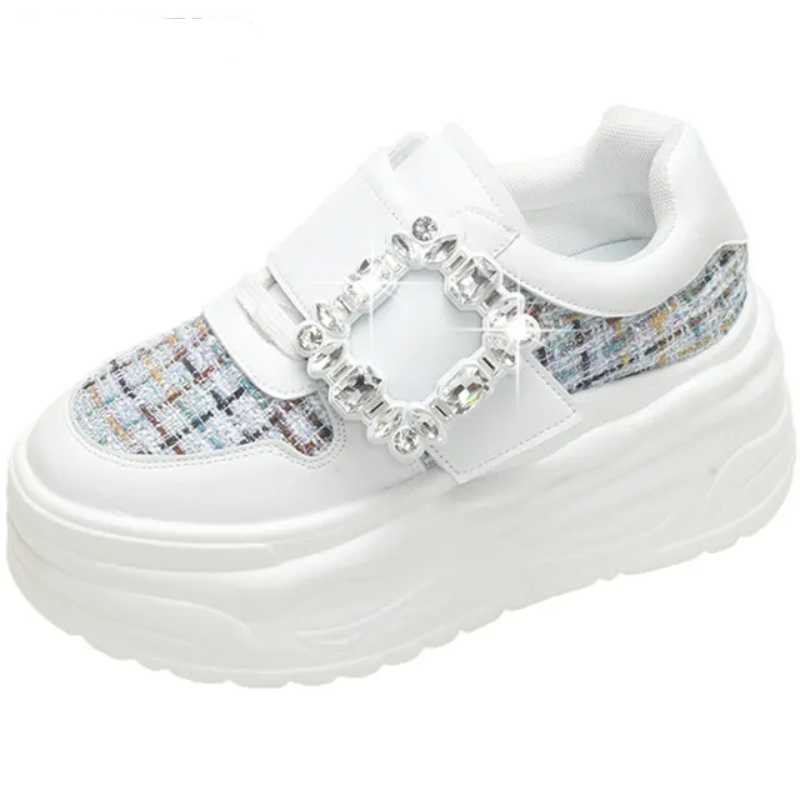 Gemstone Square Platform Sneakers