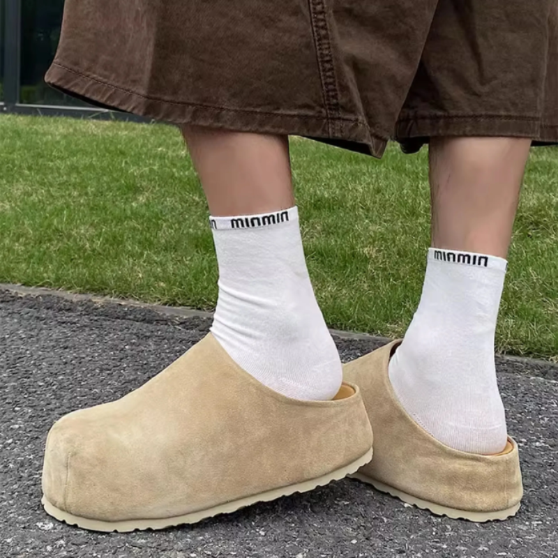 GentlemanRise Suede Slippers