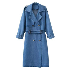 Gina Vintage Denim Trench