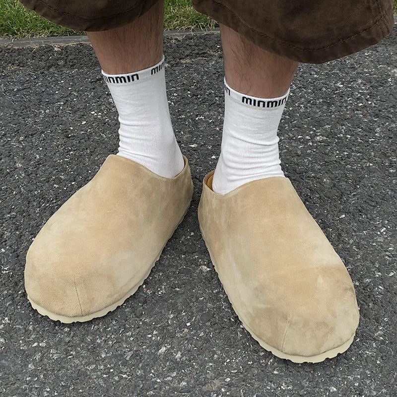 GentlemanRise Suede Slippers