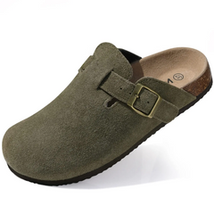EarthTone Suede Slippers