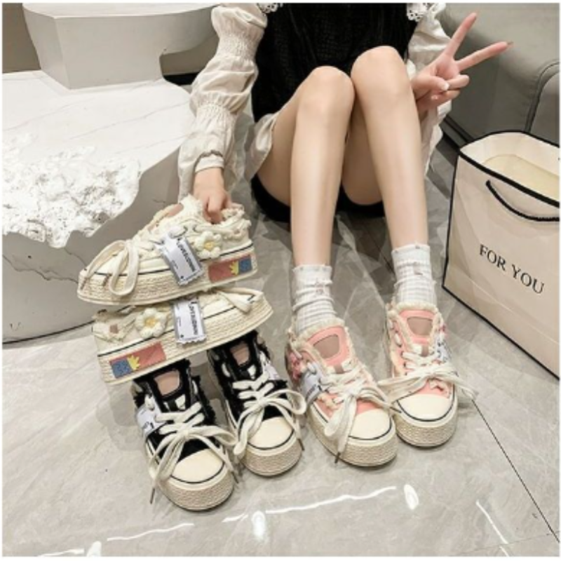 Flora Platform Sneakers